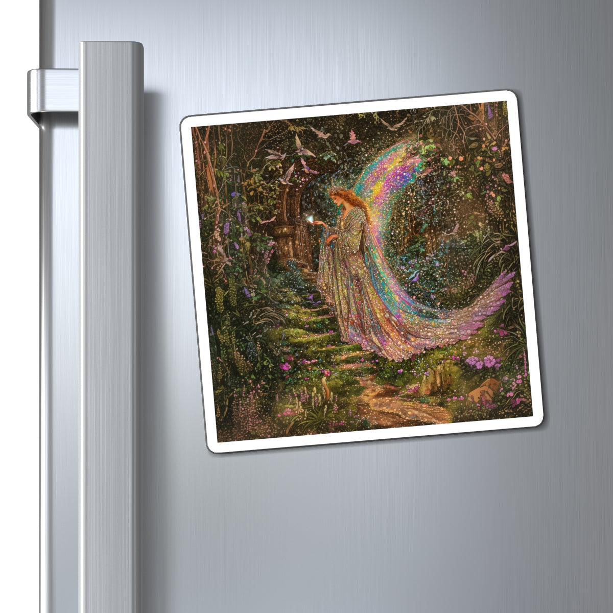 Shimmering Maiden Fridge Magnet