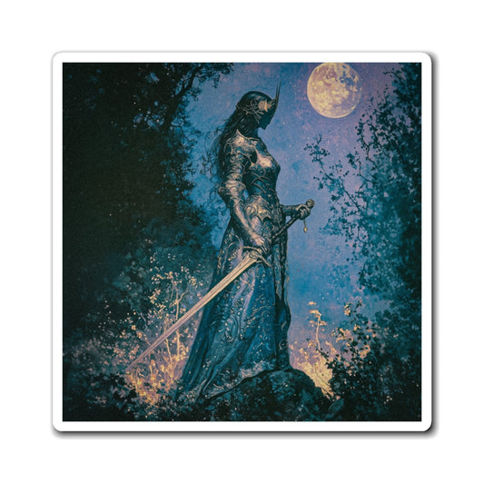 Lunar Mistress Fridge Magnet