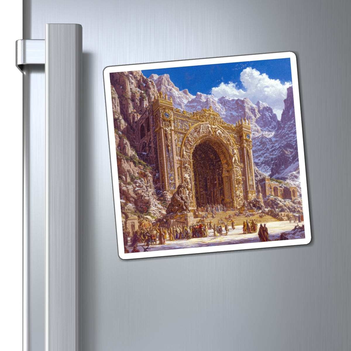Holy Temple Fridge Magnet