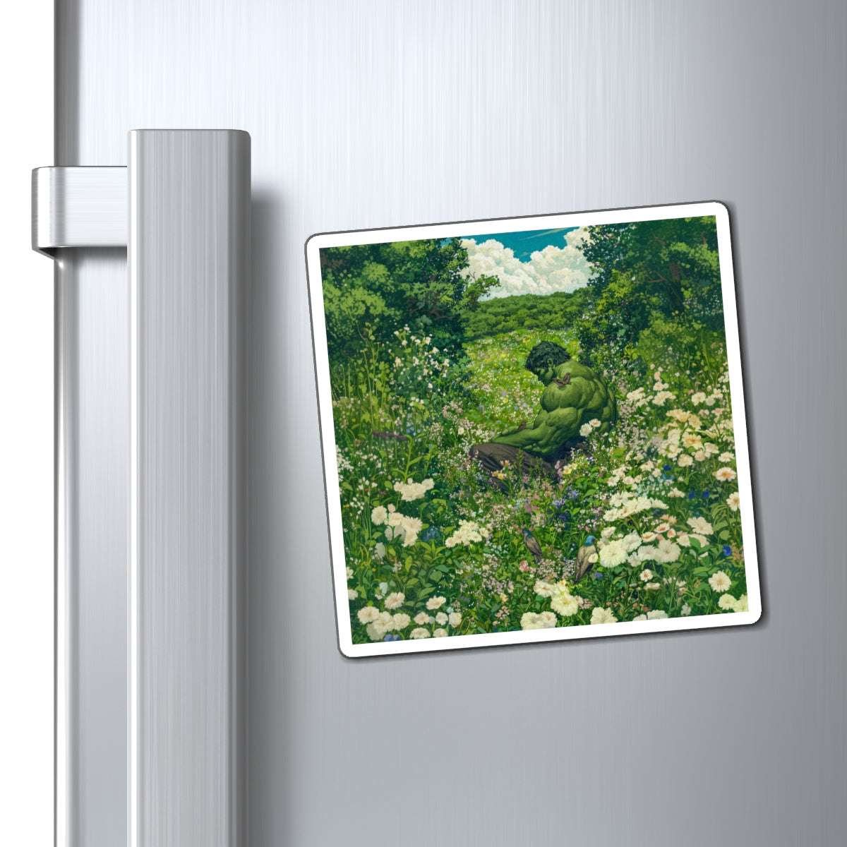 Green Guardian Fridge Magnet