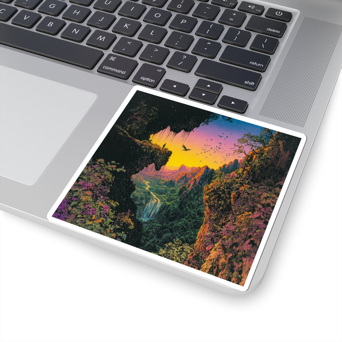 Jungle Sunset Sticker