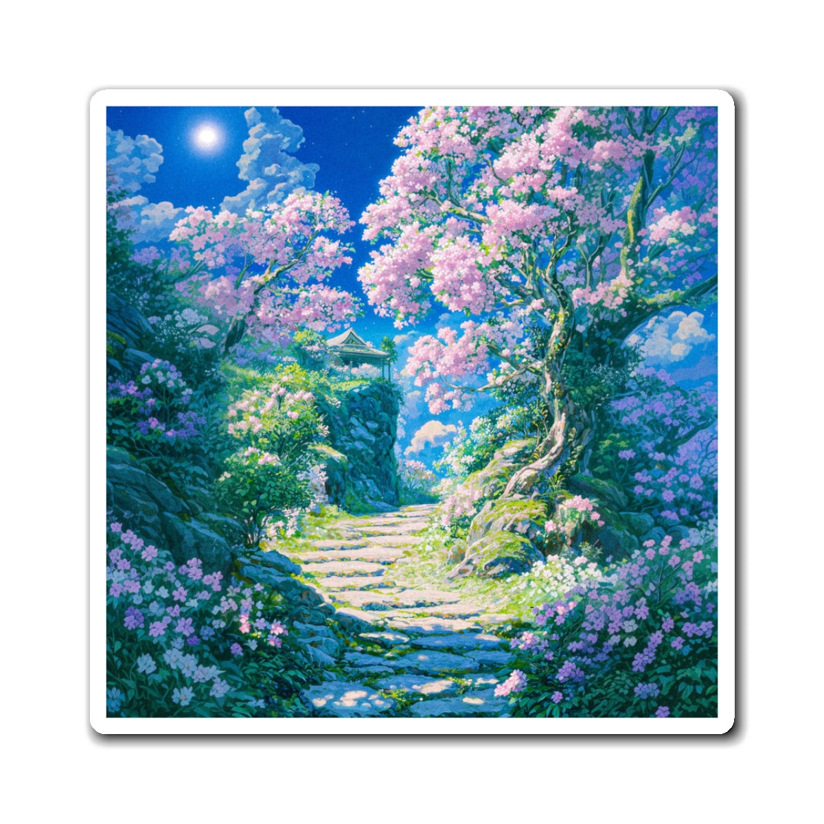 Sacred Path Fridge Magnet