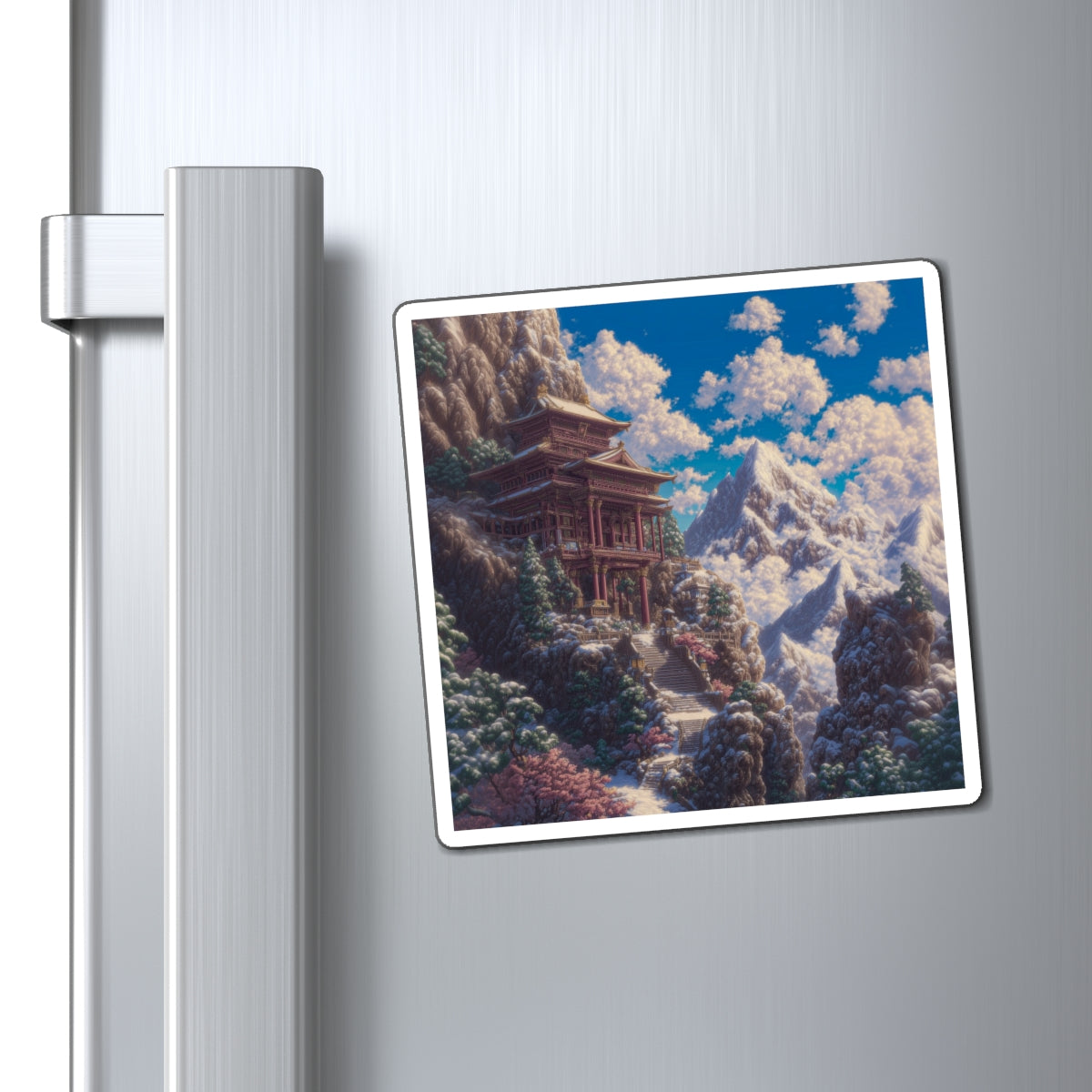Alpine Pagoda Fridge Magnet