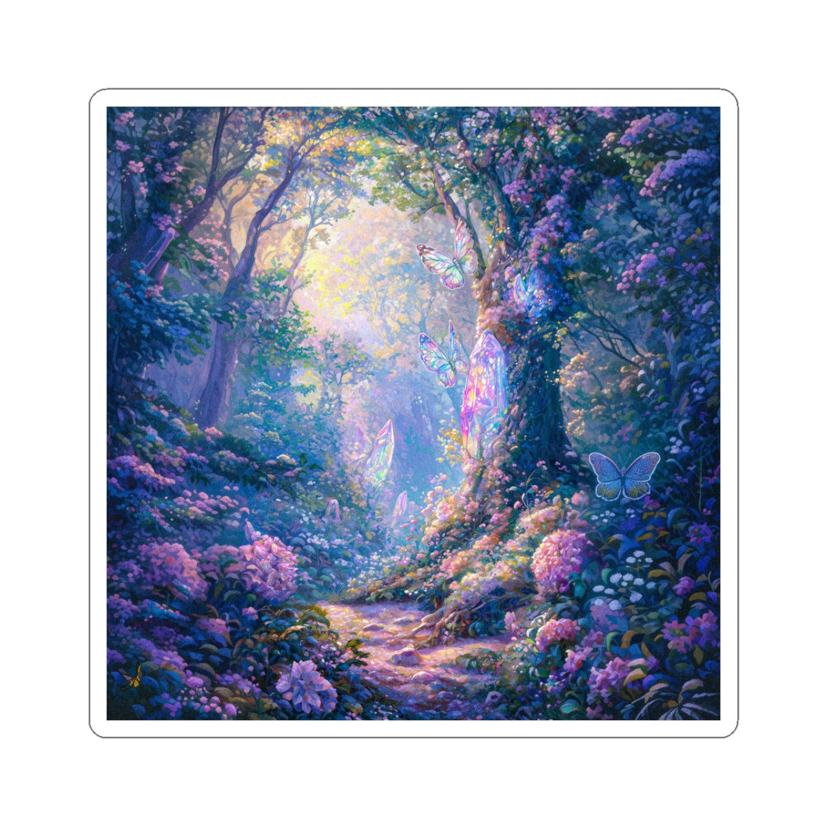 Butterfly Path Sticker