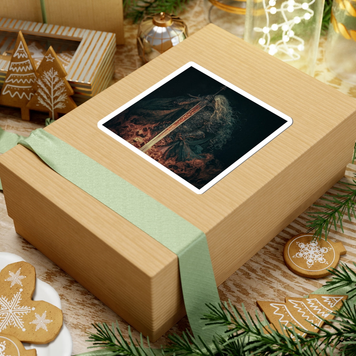 Flame Sentinel Sticker