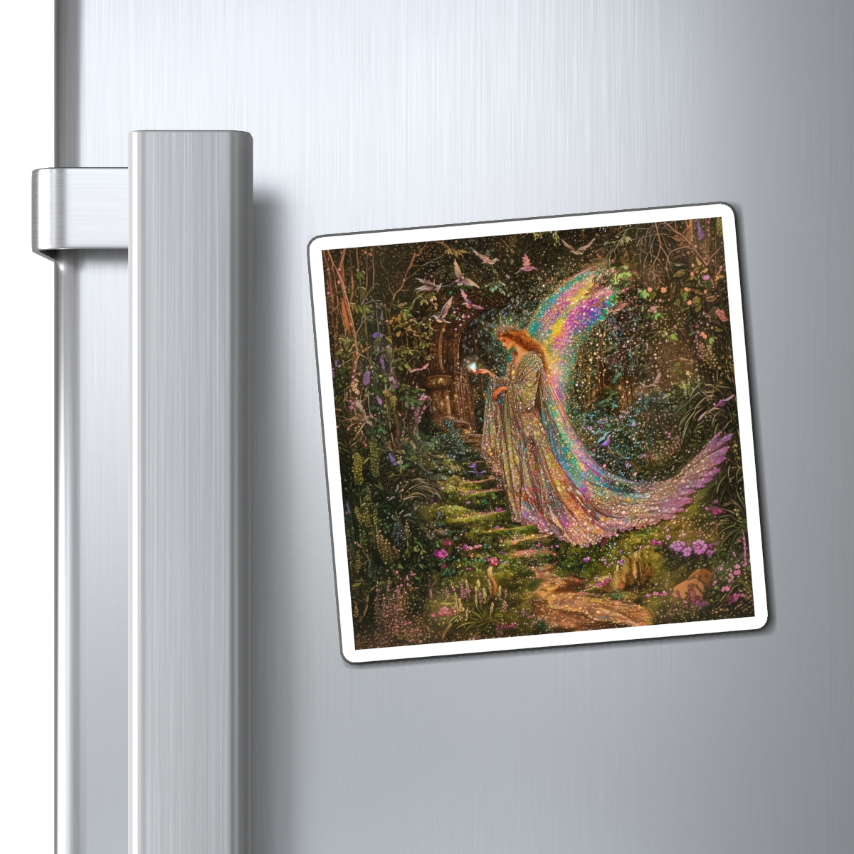 Shimmering Maiden Fridge Magnet