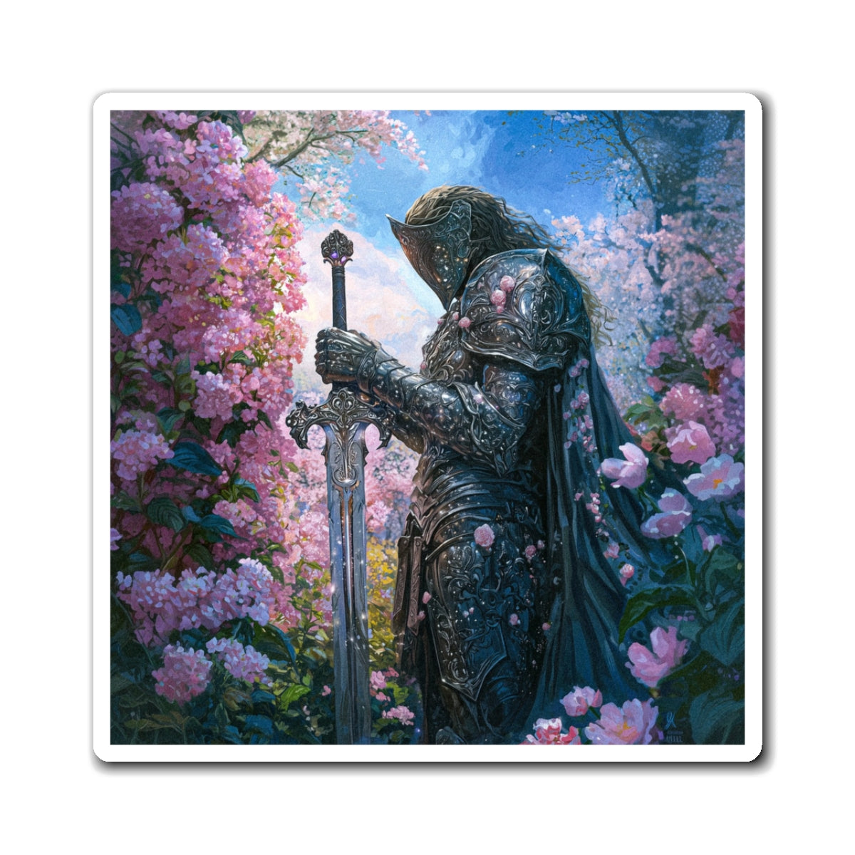 Meadow Knight Fridge Magnet