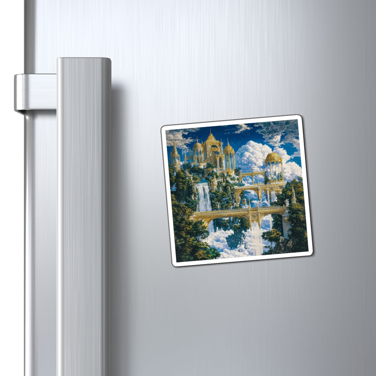 Suspended Sanctum Fridge Magnet
