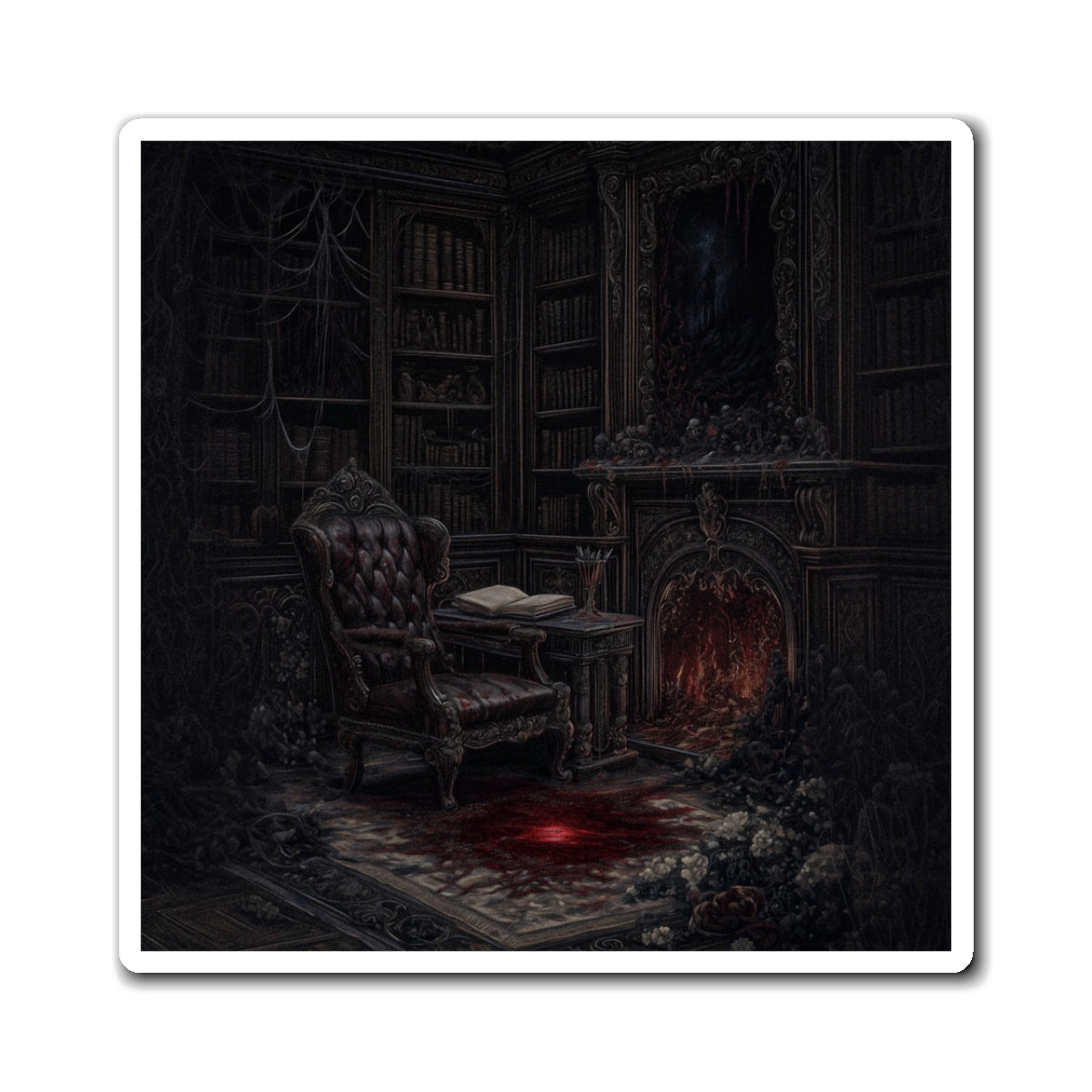 Eldritch Manor Fridge Magnet