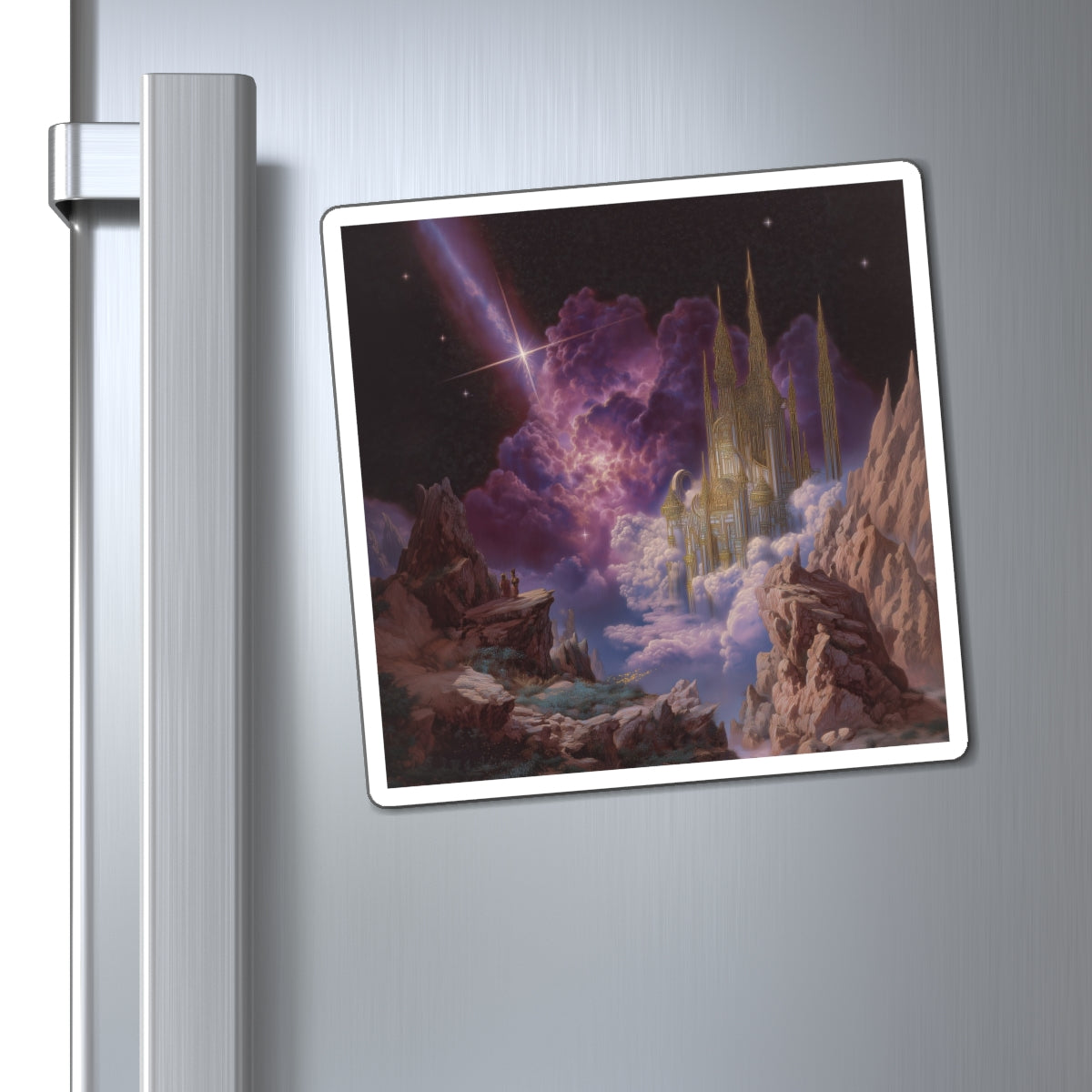 Veiled Palace Fridge Magnet