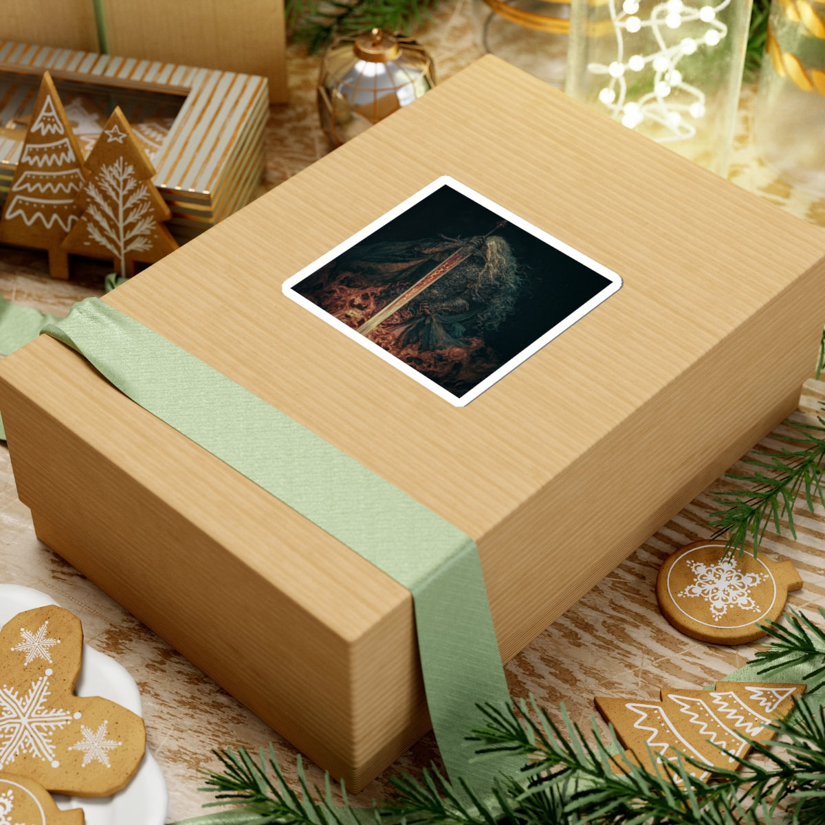 Flame Sentinel Sticker