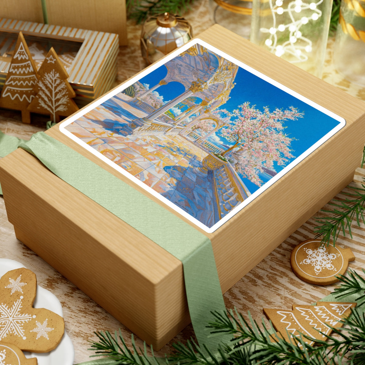 Royal Courtyard Sticker