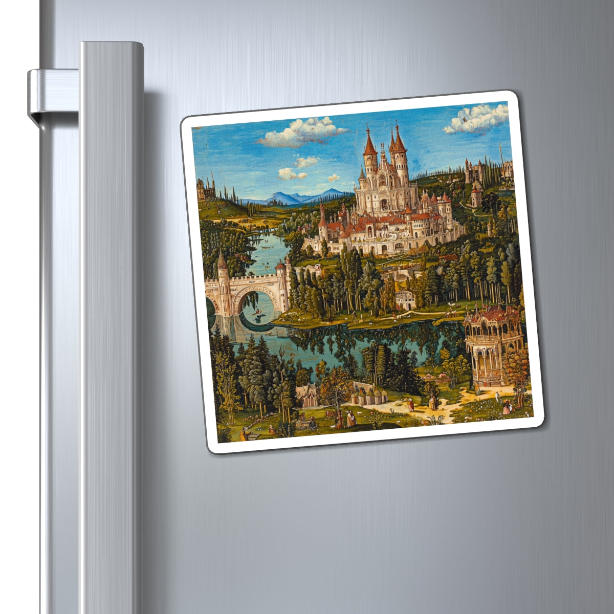 Picturesque Kingdom Fridge Magnet