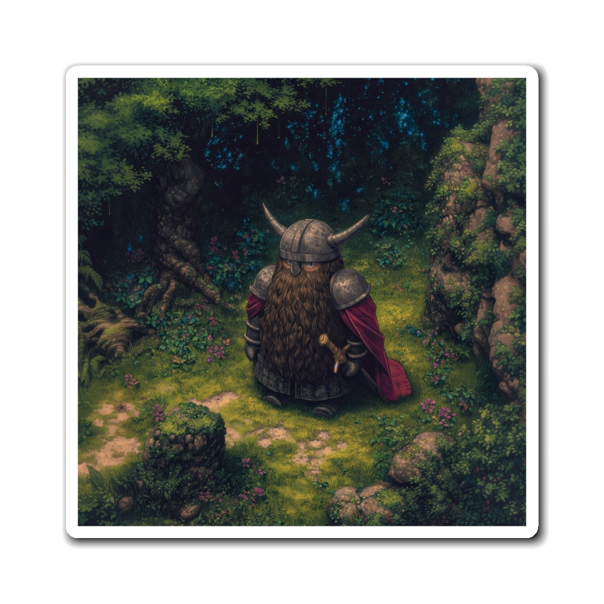 Ancient Dwarf Fridge Magnet