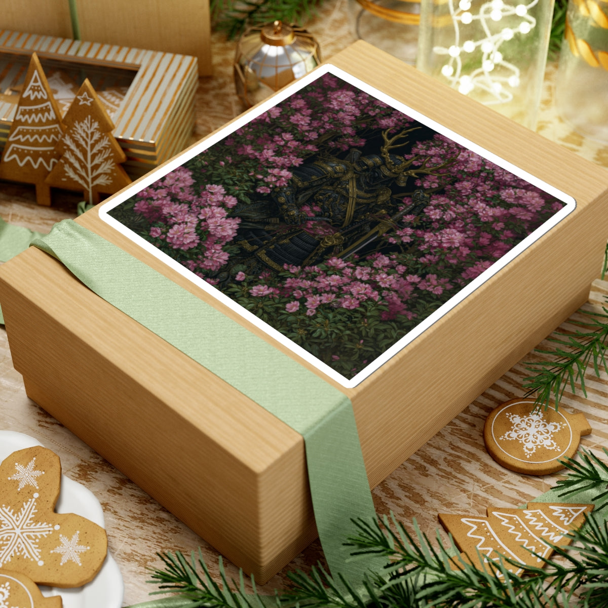 Gilded Samurai Sticker