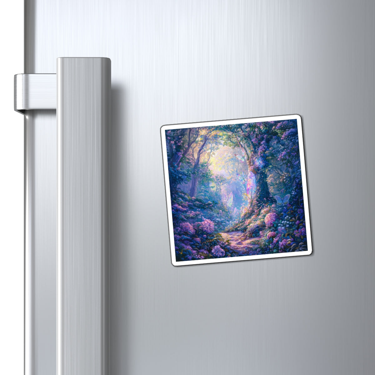 Butterfly Path Fridge Magnet