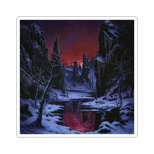 Crimson Frost Sticker