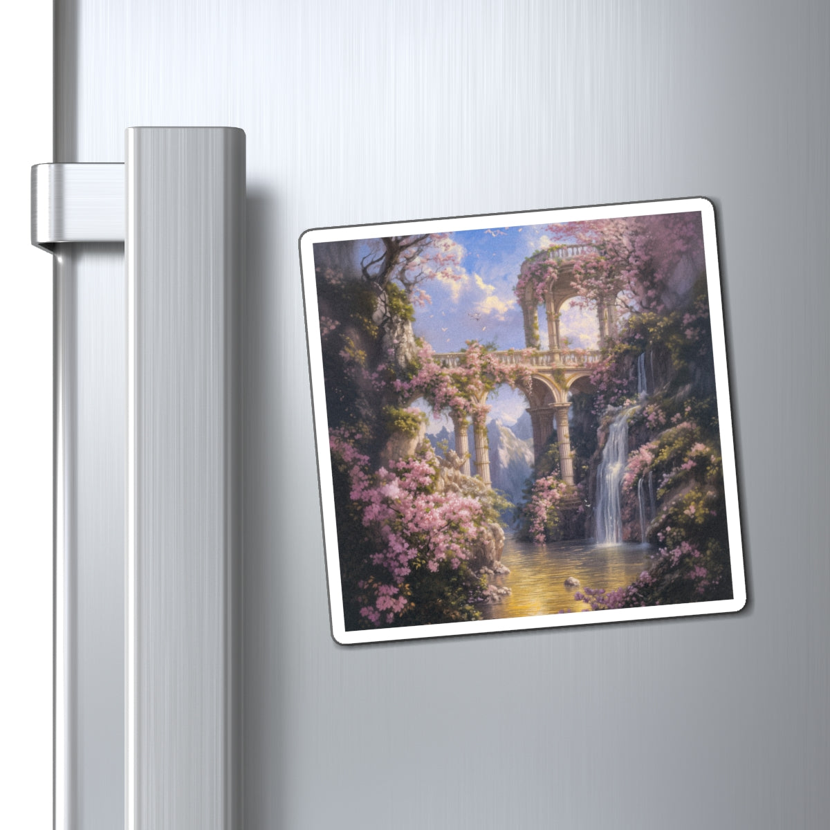 Lush Ruins Fridge Magnet