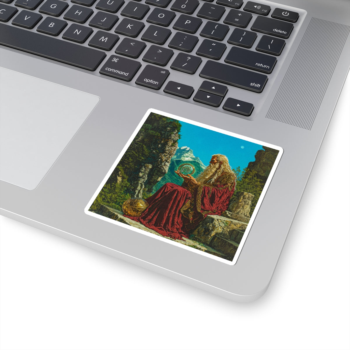 Wizened Scholar Sticker