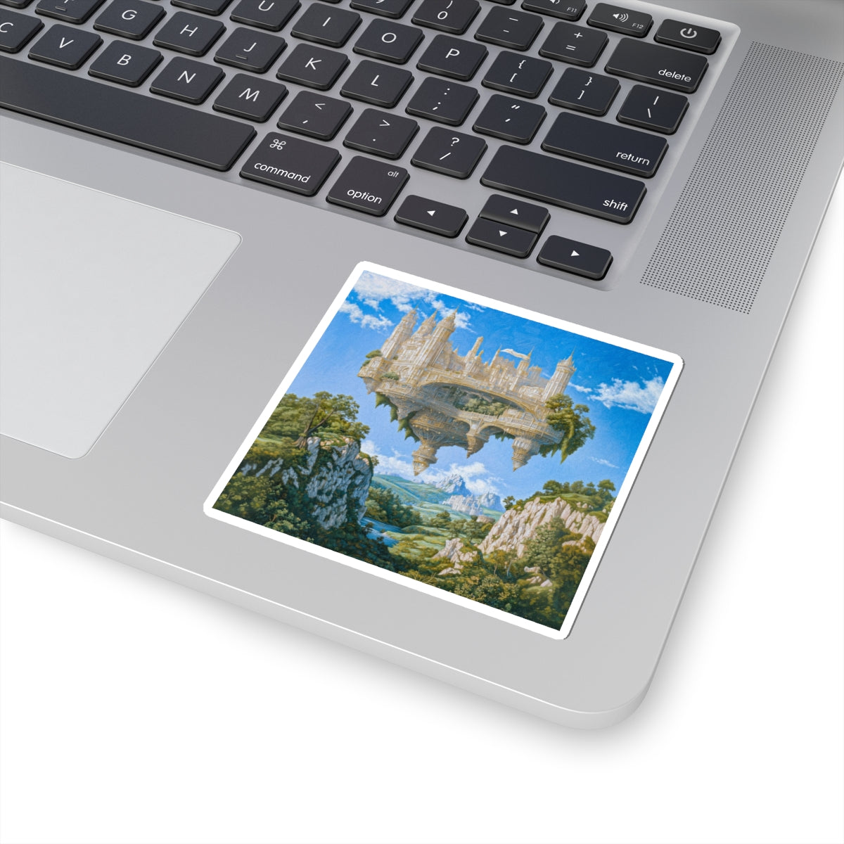 Floating Bastion Sticker