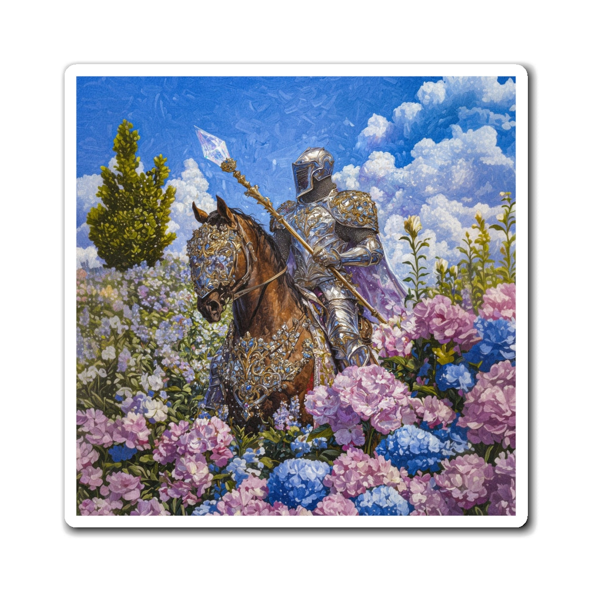 Meadow Guardian Fridge Magnet