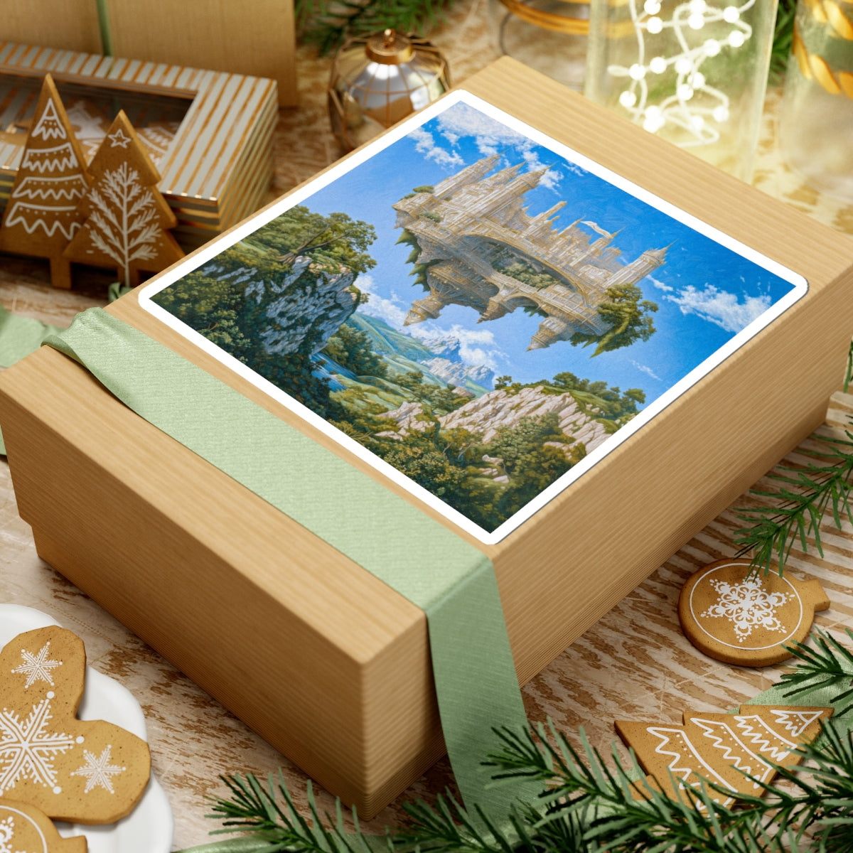 Floating Bastion Sticker