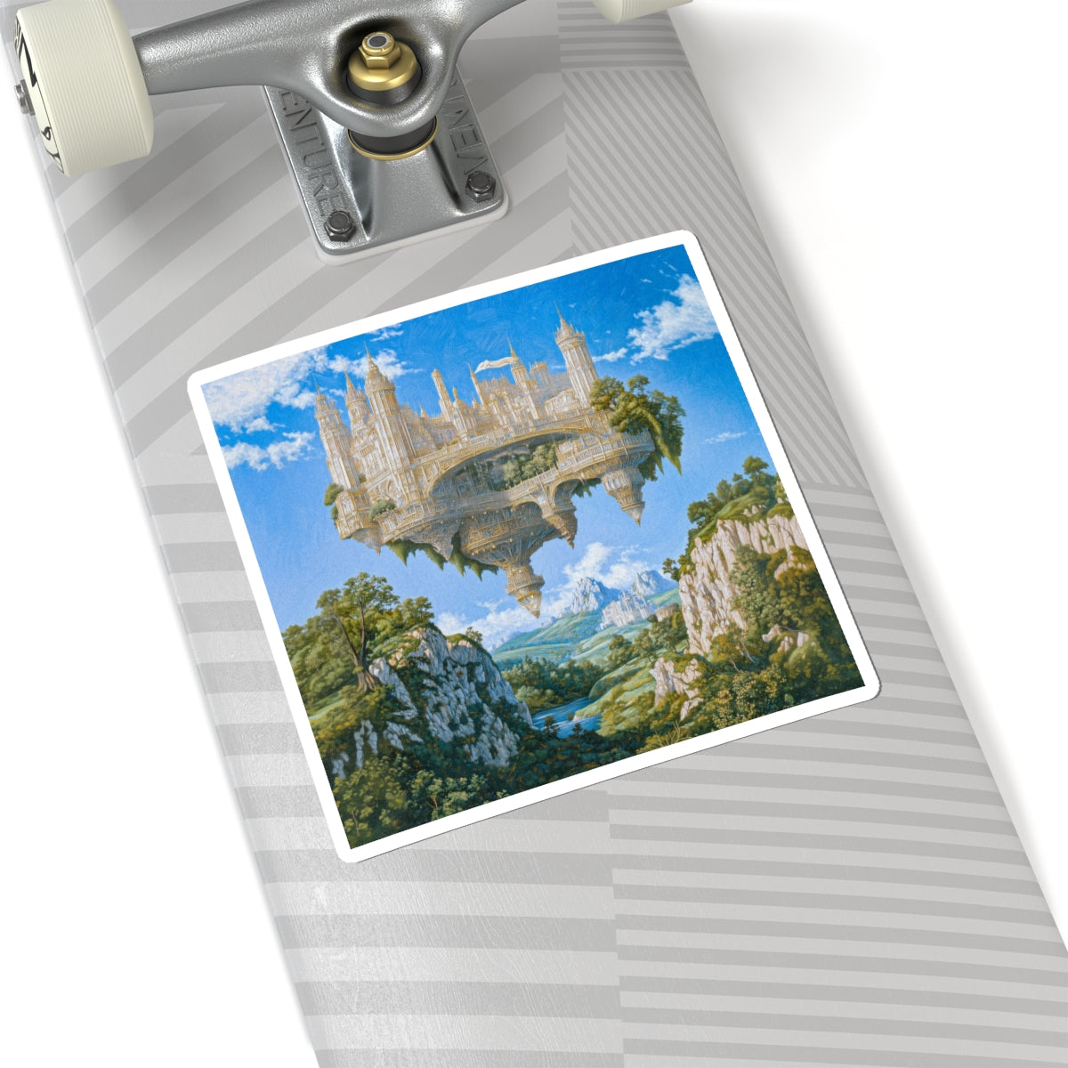 Floating Bastion Sticker