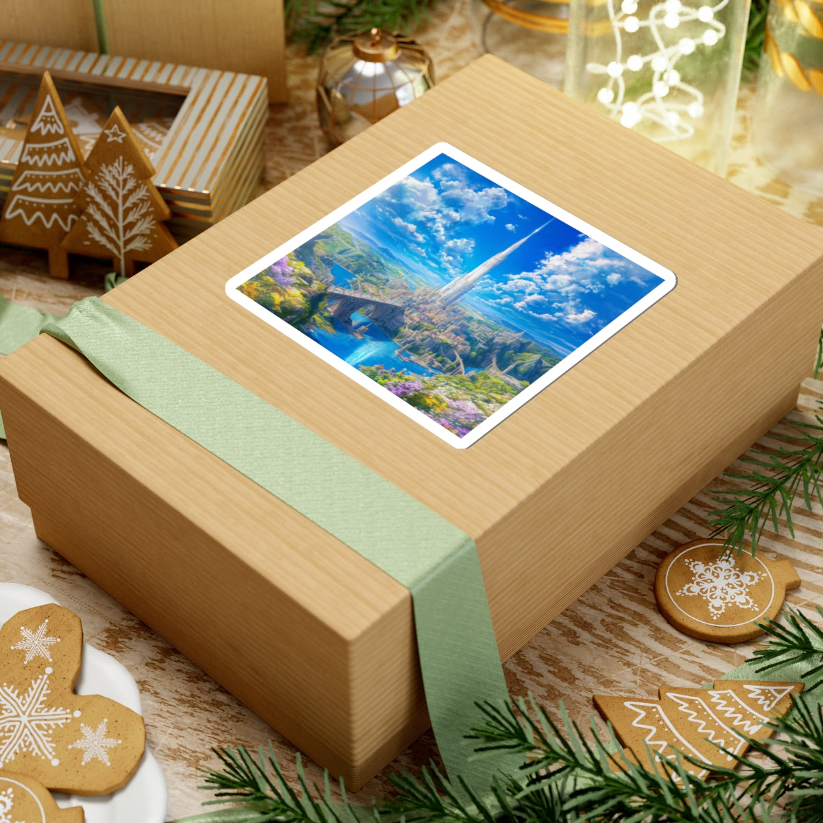 Realm's Capital Sticker