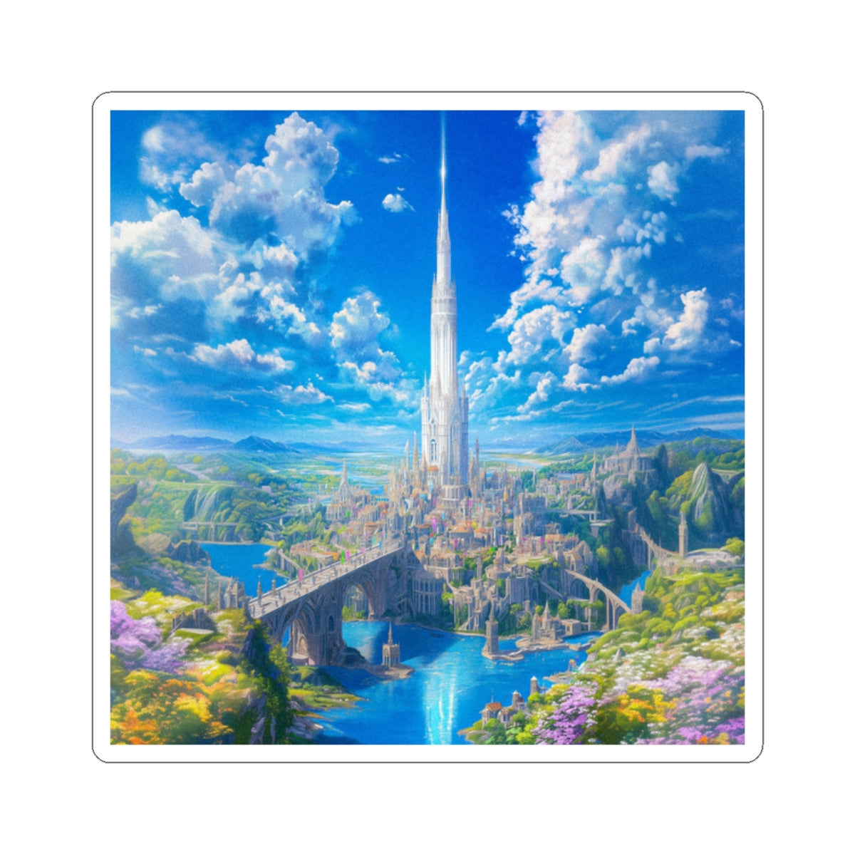 Realm's Capital Sticker