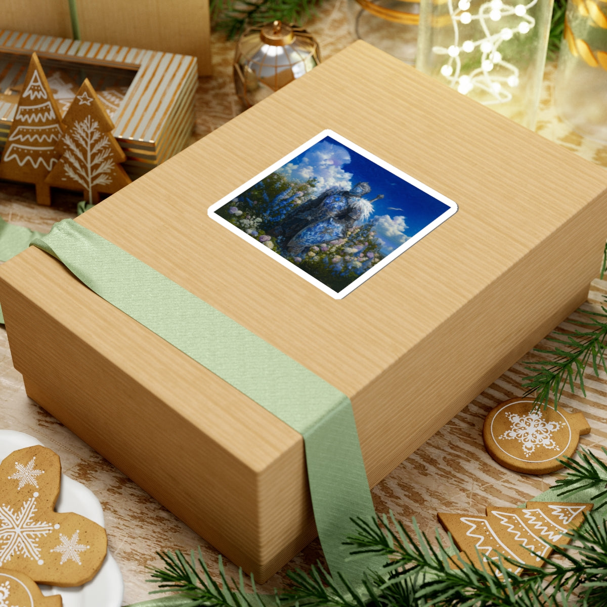 Sapphire Knight Sticker