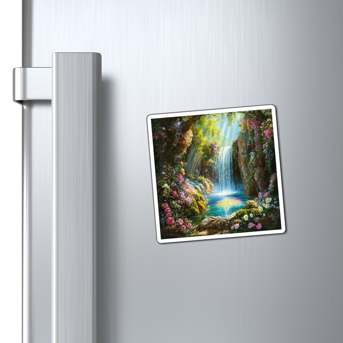 Rainforest Waterfall Fridge Magnet