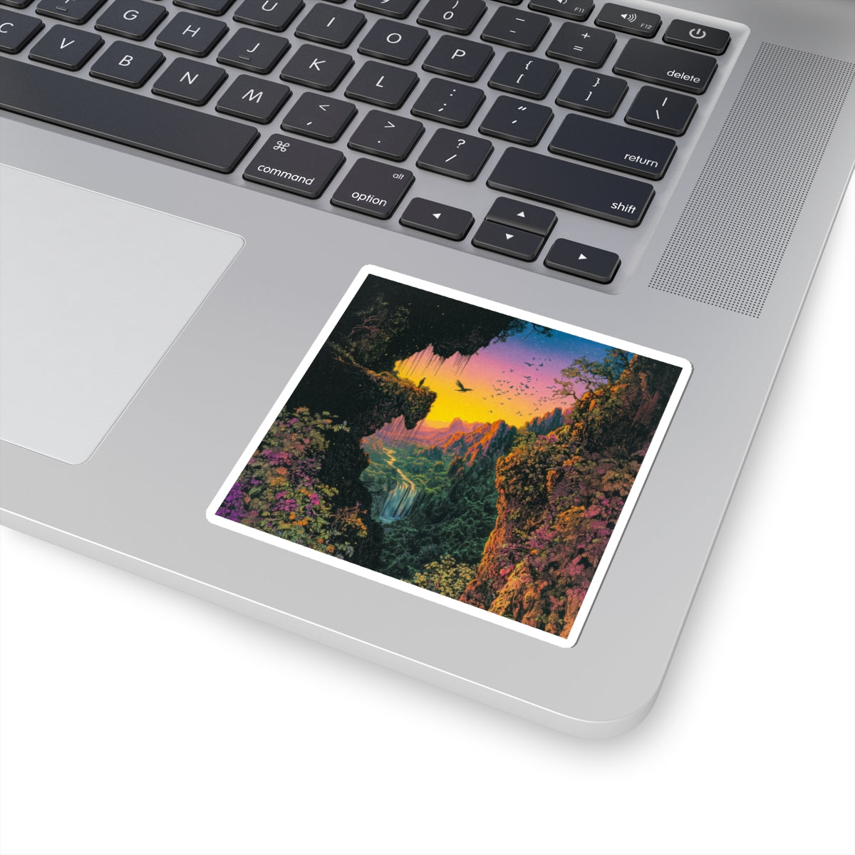 Jungle Sunset Sticker