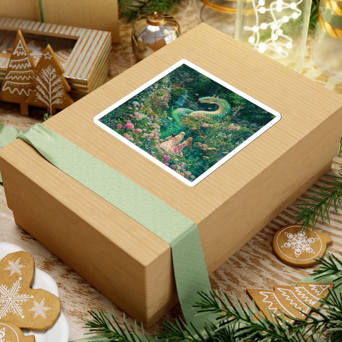 River Serpent Sticker