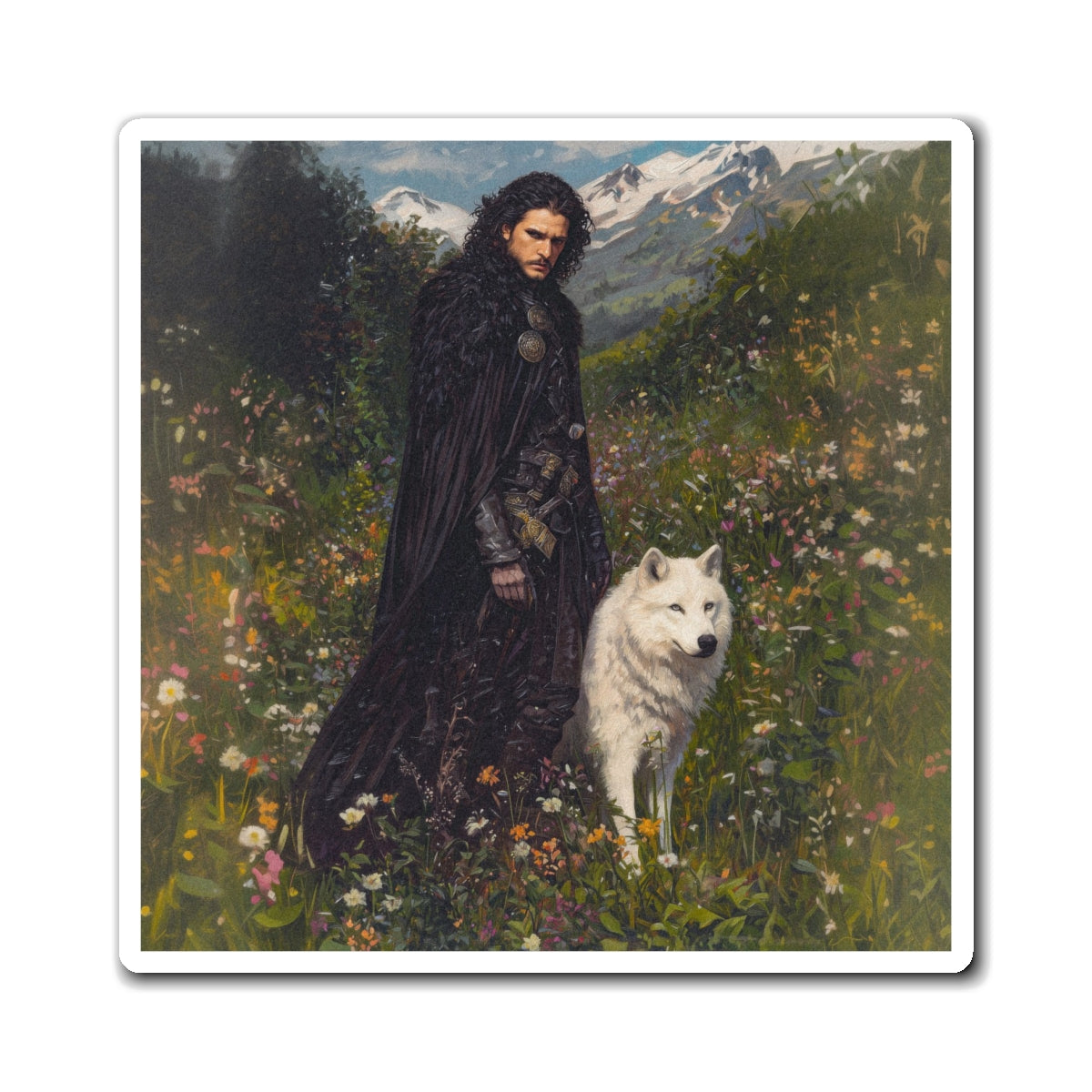 Lord Commander Fridge Magnet