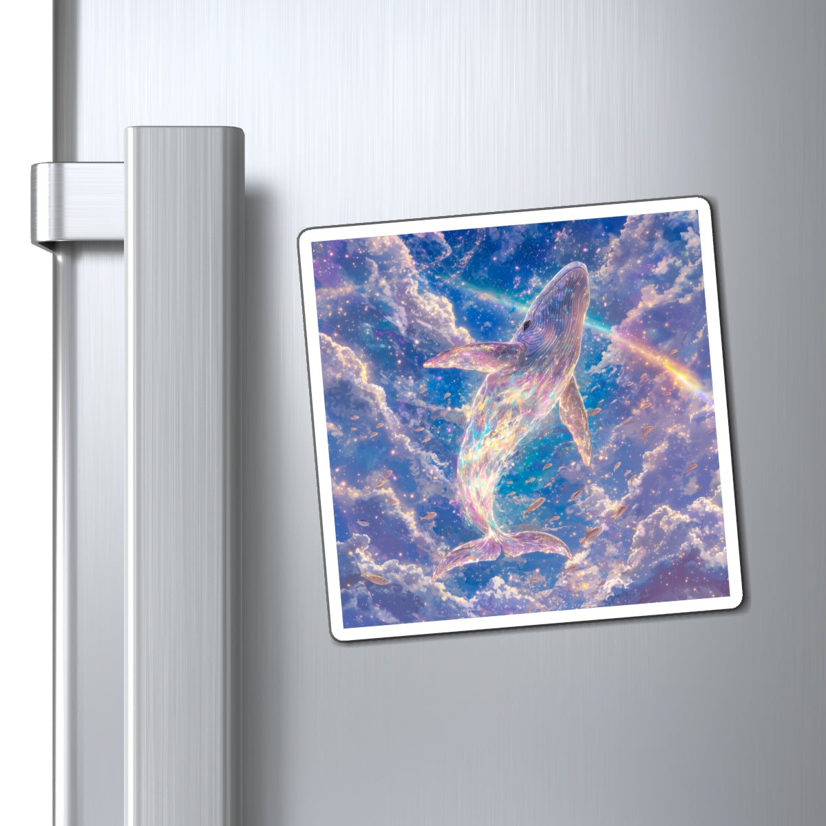 Cosmic Whale Fridge Magnet