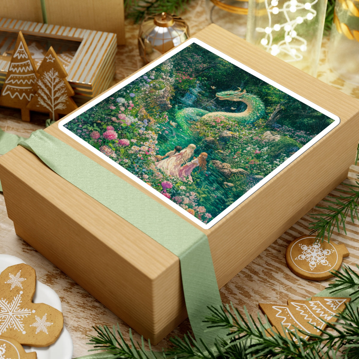 River Serpent Sticker