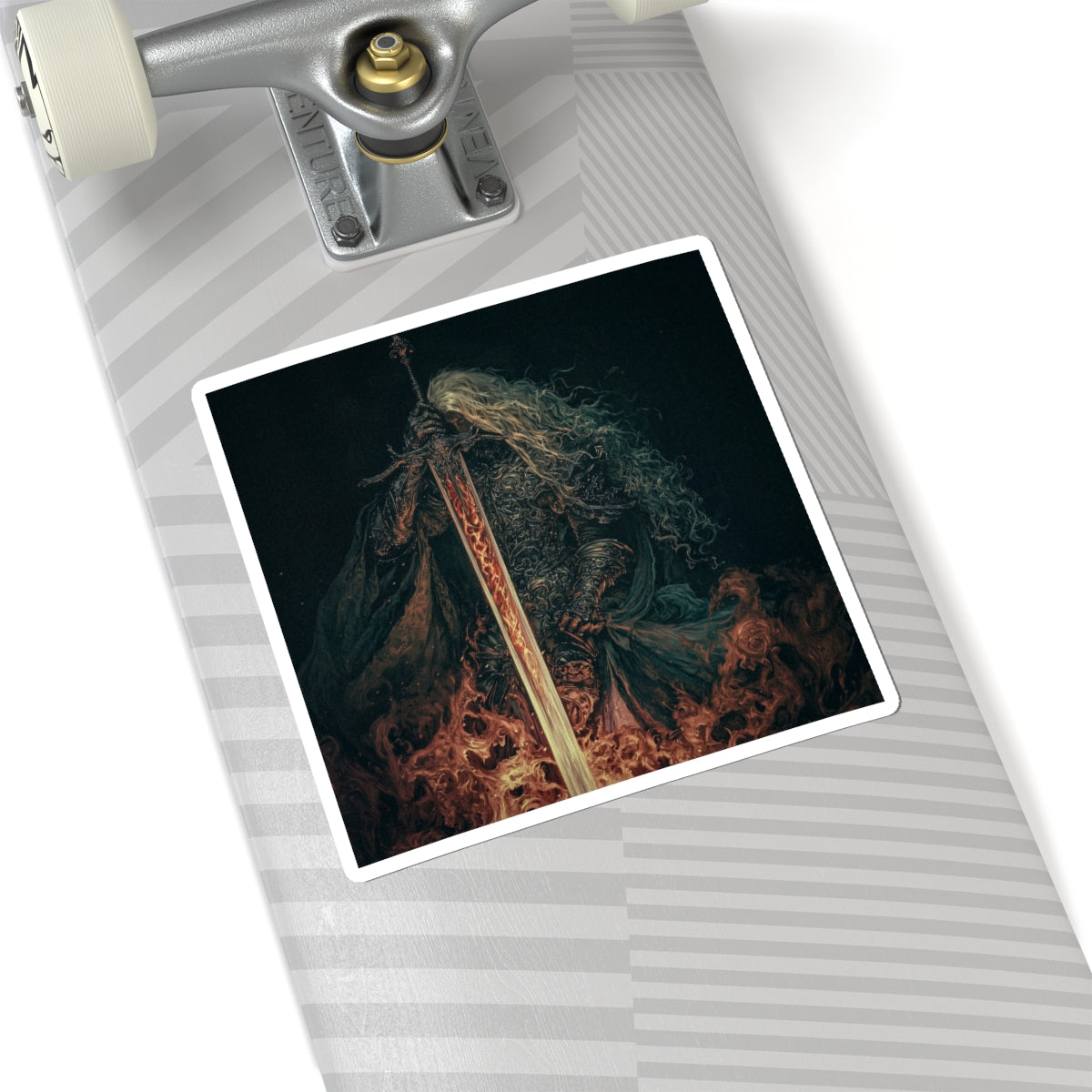 Flame Sentinel Sticker