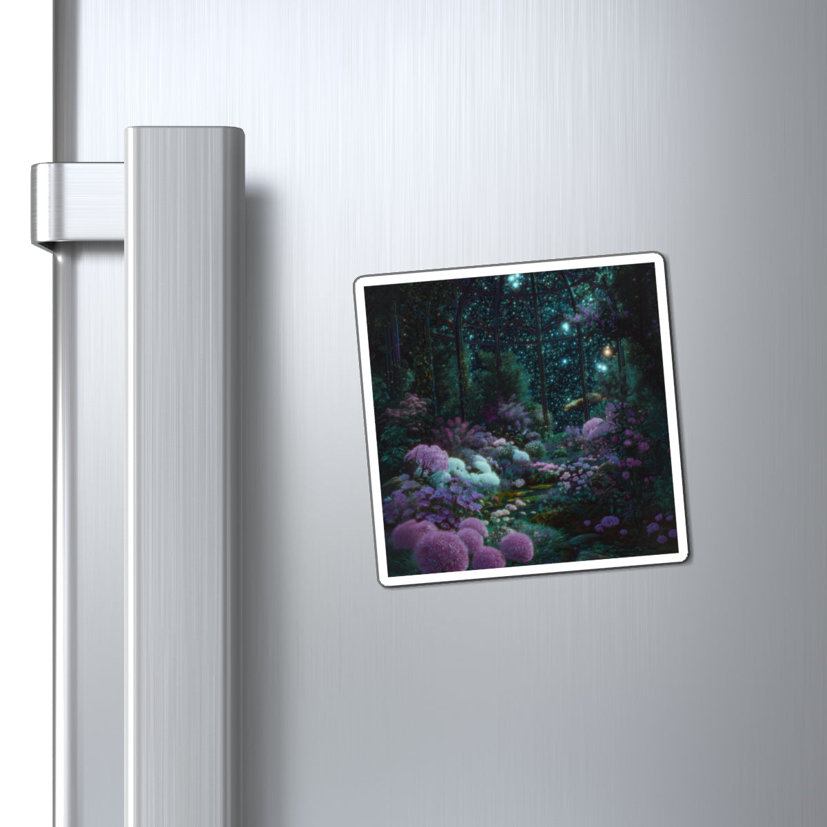 Mystical Greenhouse Fridge Magnet