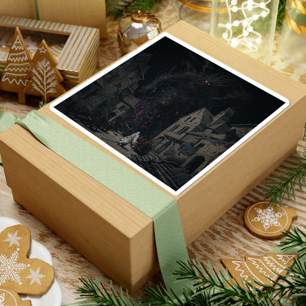 Demonic Arrival Sticker