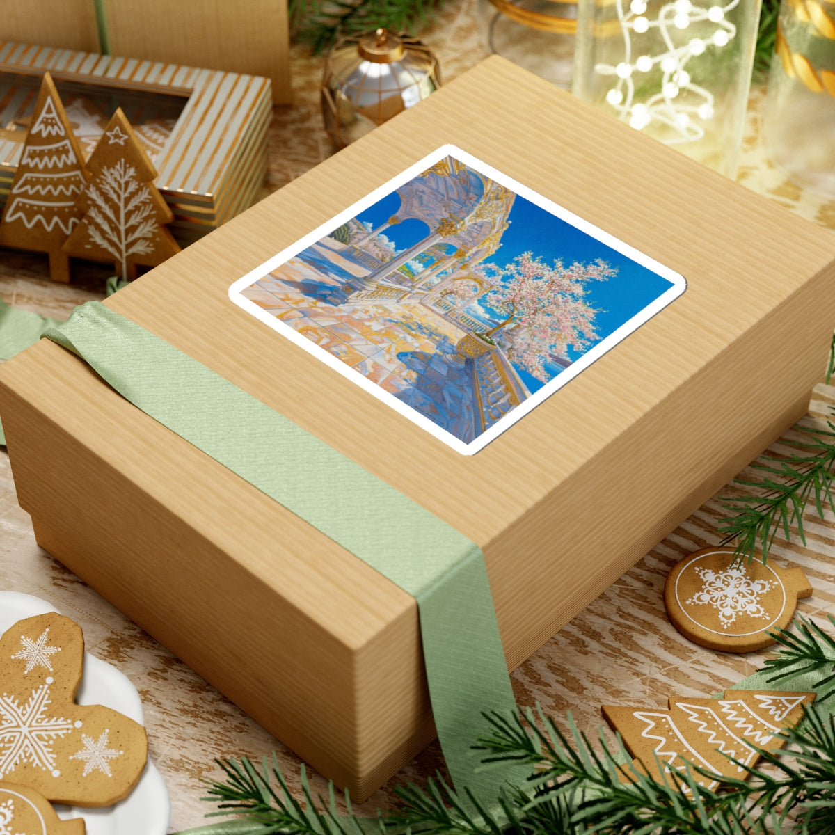 Royal Courtyard Sticker