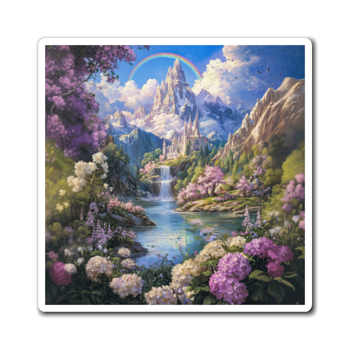 Fairytale Kingdom Fridge Magnet