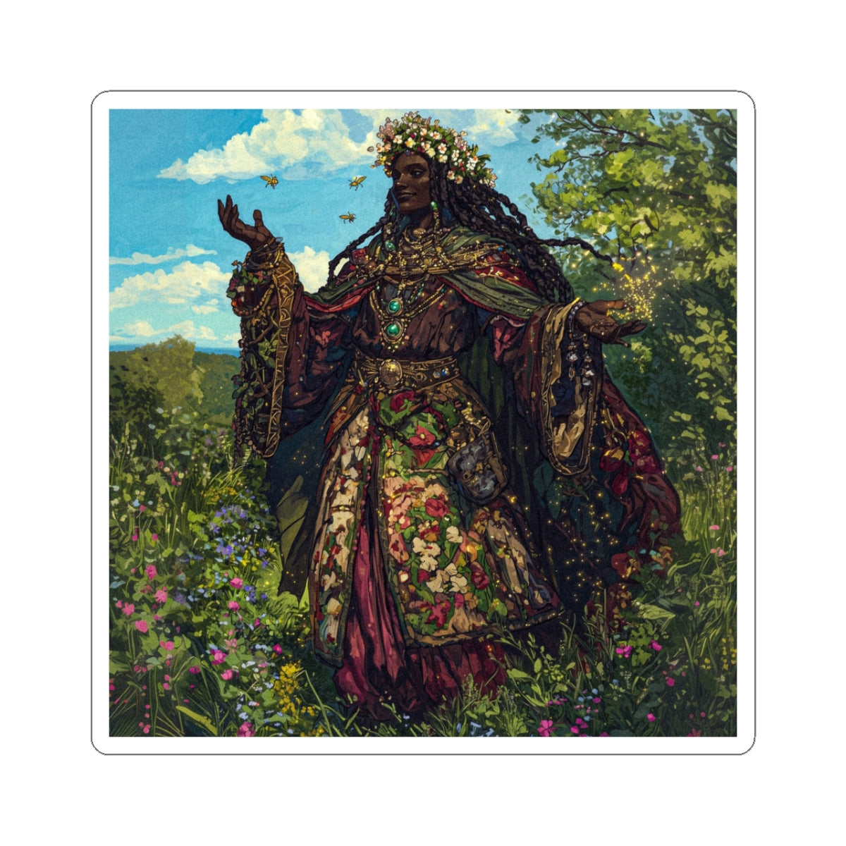 Ebony Mystic Sticker