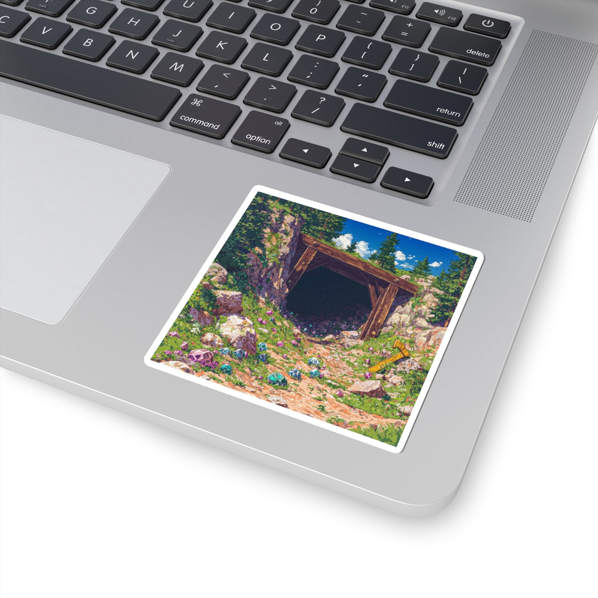 Mineral Mineshaft Sticker