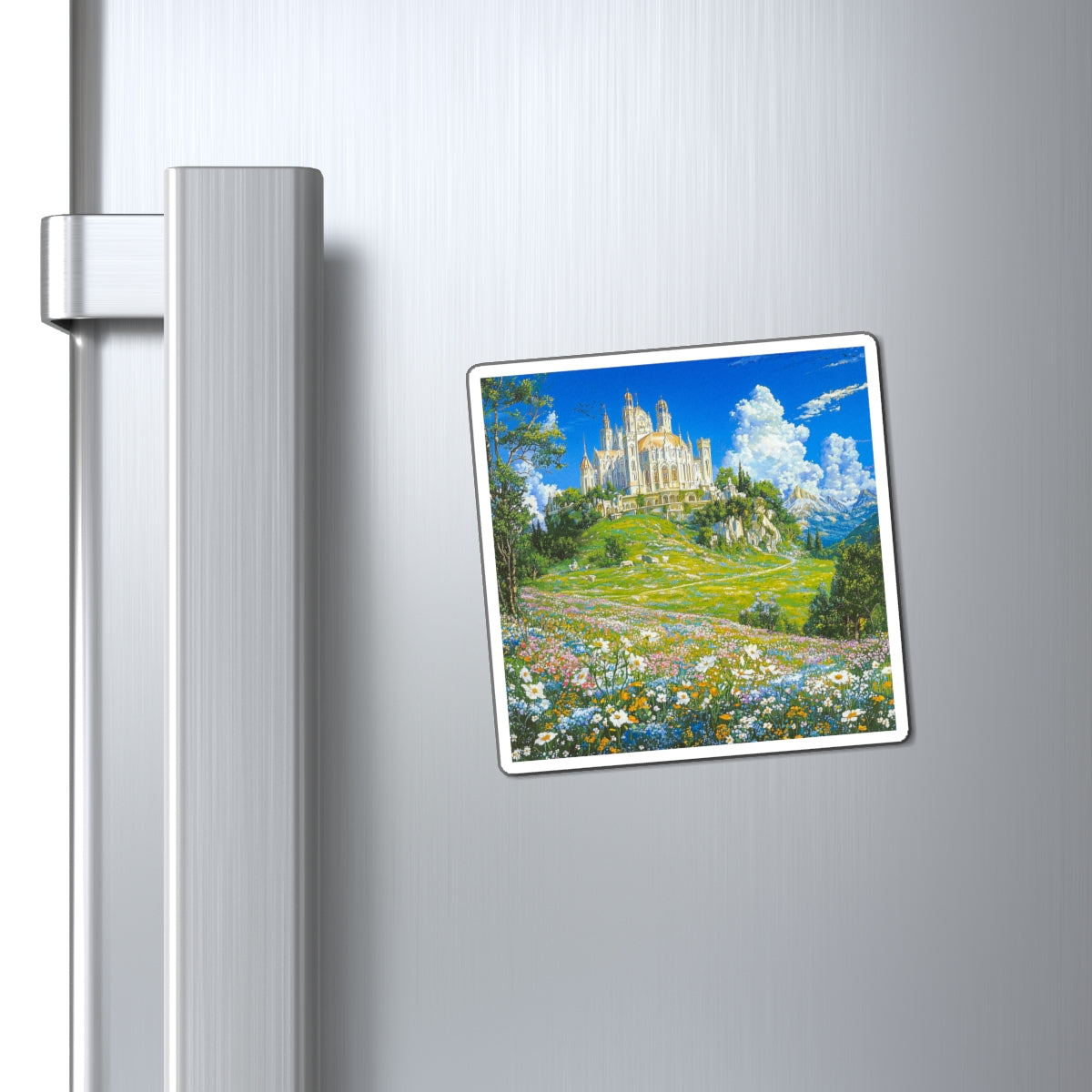 Meadow Castle Fridge Magnet