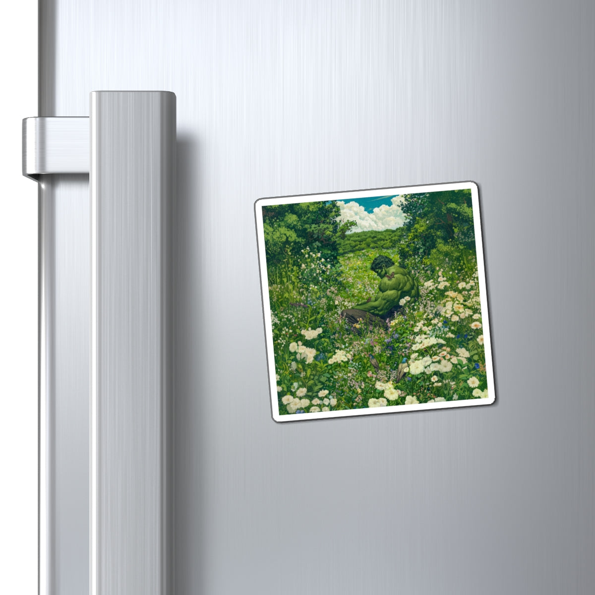 Green Guardian Fridge Magnet