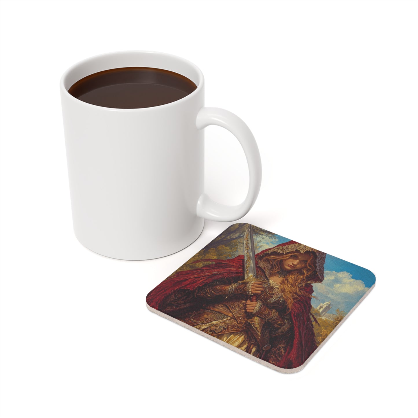 Hooded Maiden Coaster