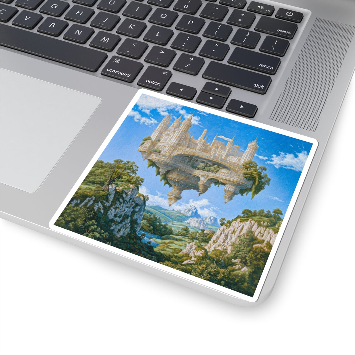 Floating Bastion Sticker