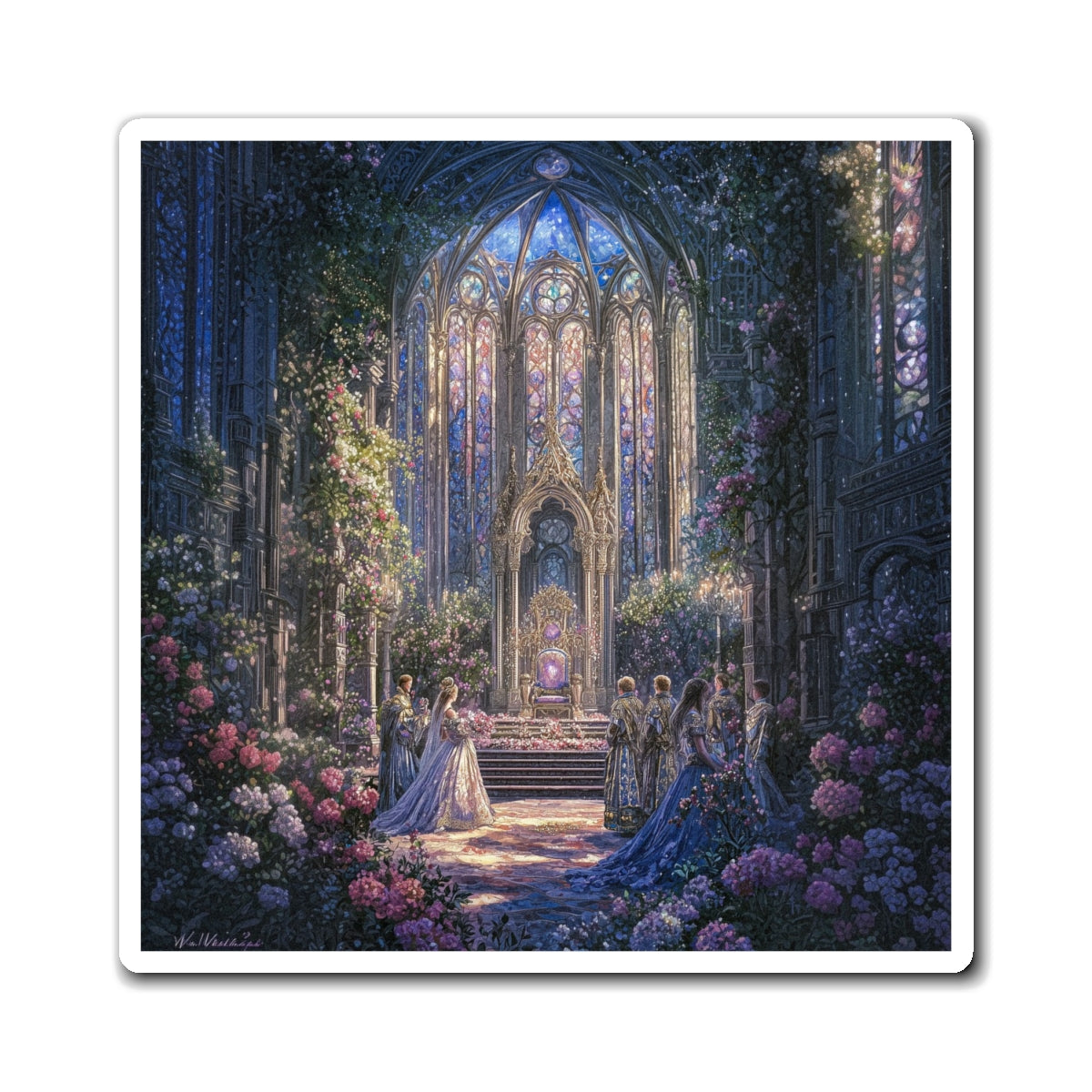 Sacred Union Fridge Magnet