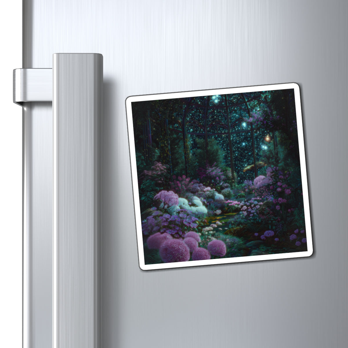 Mystical Greenhouse Fridge Magnet
