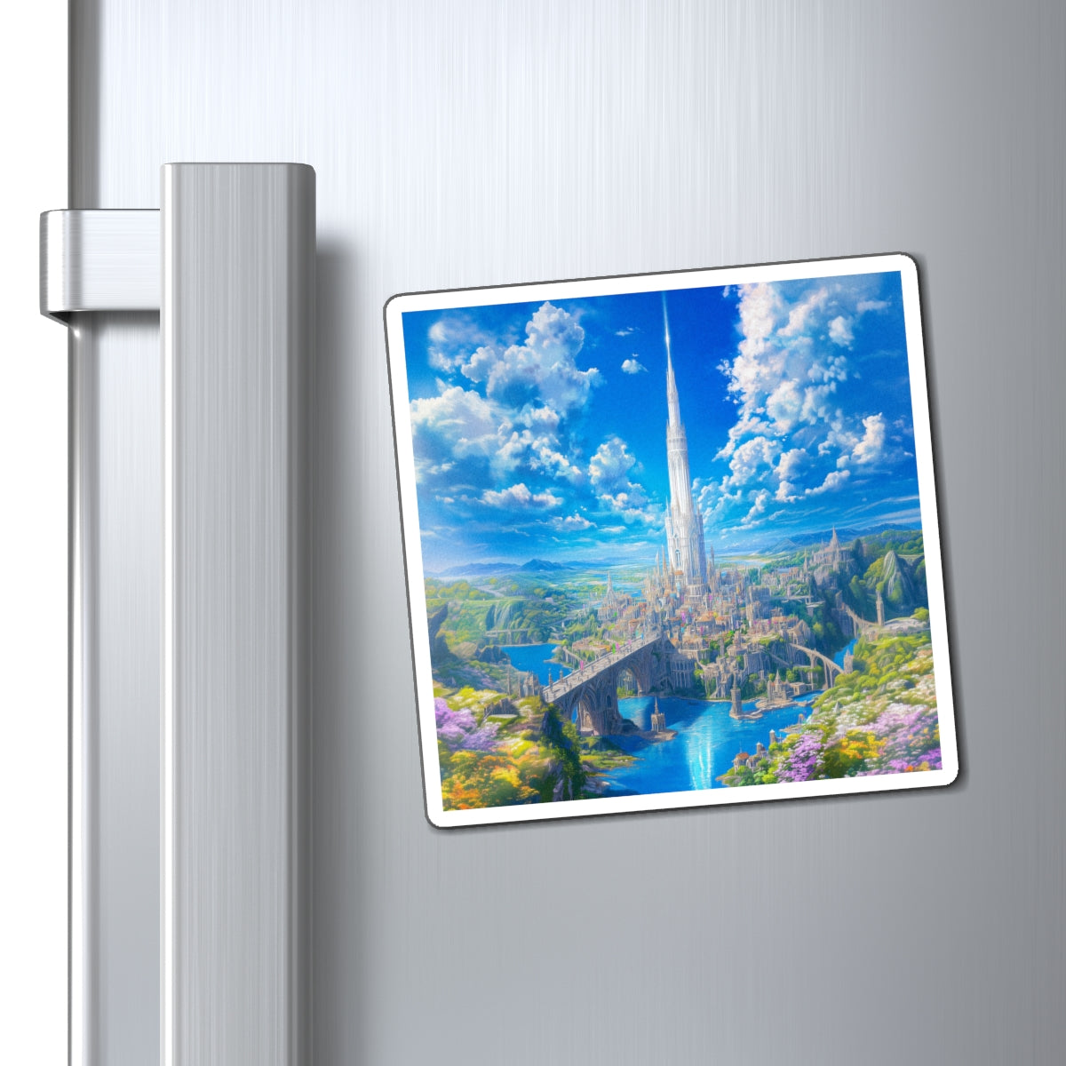 Realm's Capital Fridge Magnet
